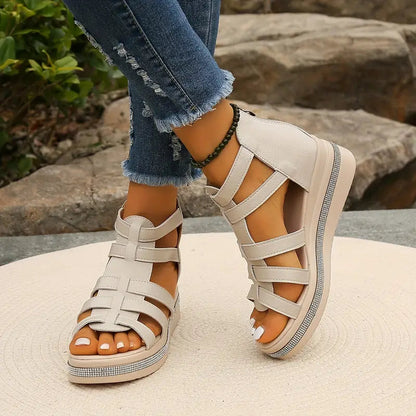 Capri Orthopedic Gladiator Sandals